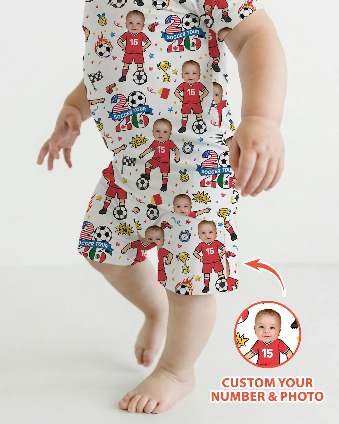 Schlafanzug-Set zweiteilig, kurze Ärmel, kurze Hose, Bambus