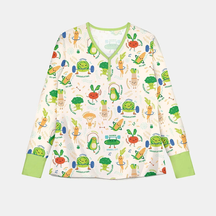 Vorlage für individuelles Damen-Pyjama-Set