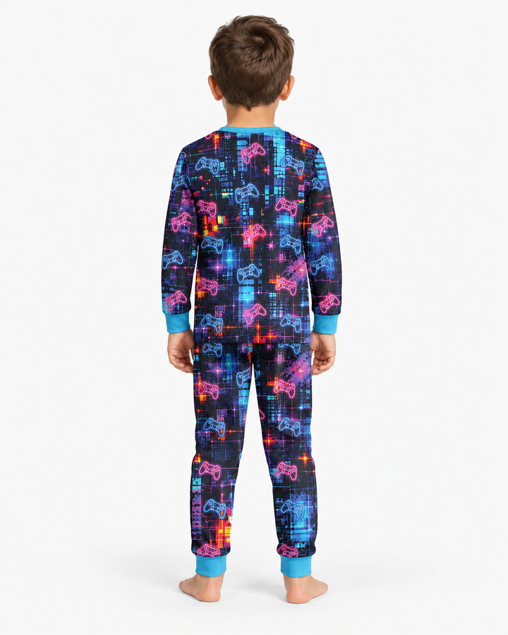 Game Mode On Bamboo Two Piece Long Sleeve Pajama Set