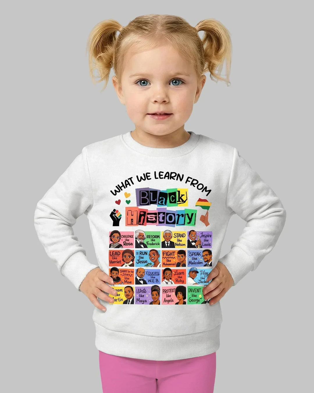 Black History Month Bambus Crewneck Sweatshirt