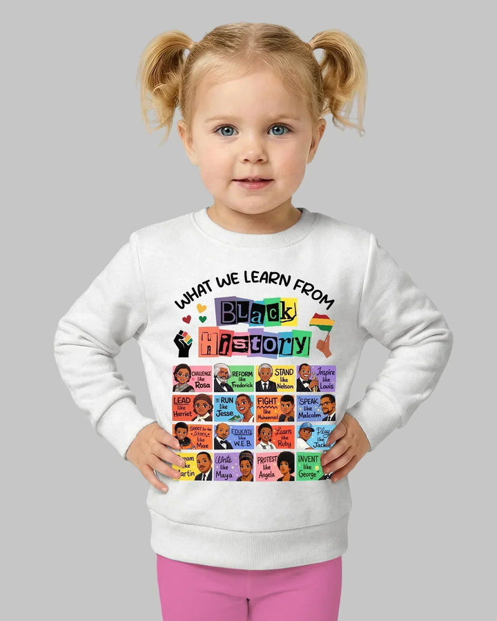 Black History Month Bambus Crewneck Sweatshirt