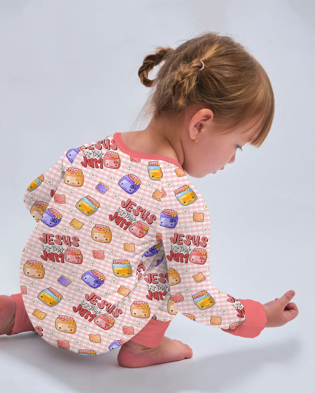Gerippte Babykleidung mit individuellem Foto - Weich &amp; Skizzenhaft