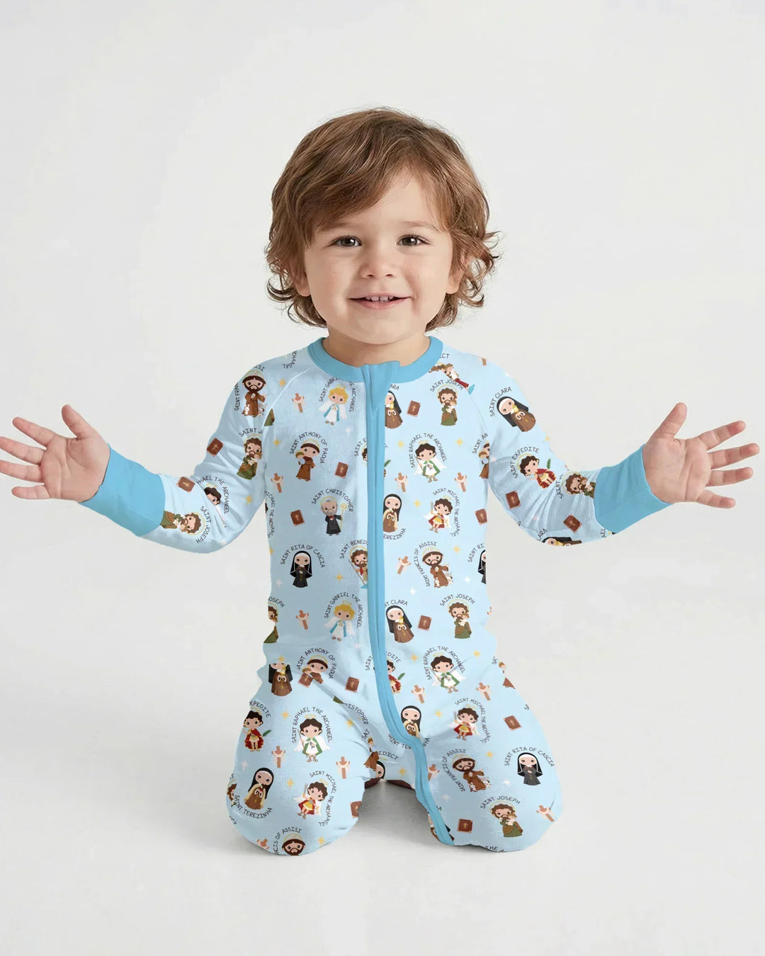 Gerippte Babykleidung mit individuellem Foto - Weich &amp; Skizzenhaft