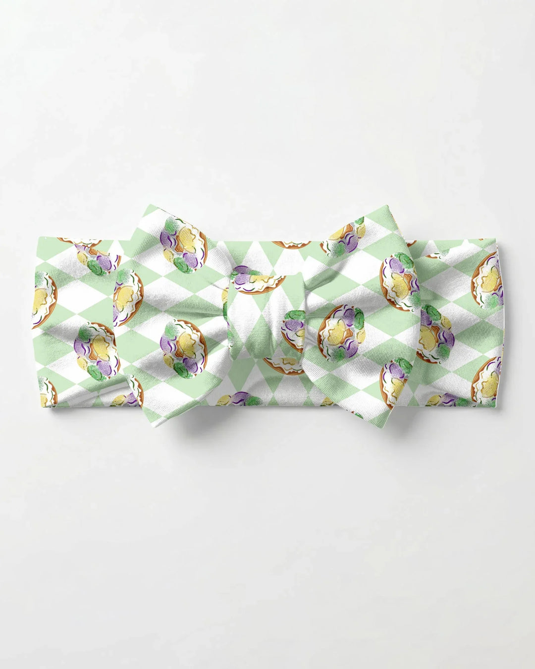 Rosa Luxuriöses Stirnband mit Schleife