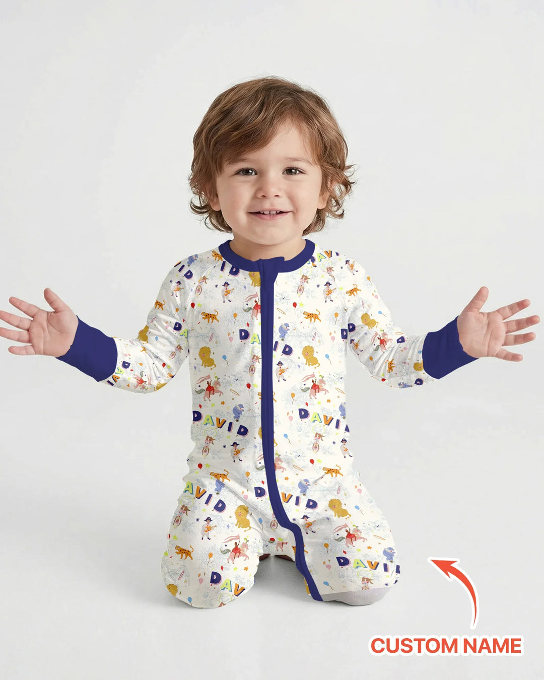 Gerippte Babykleidung mit individuellem Foto - Weich &amp; Skizzenhaft