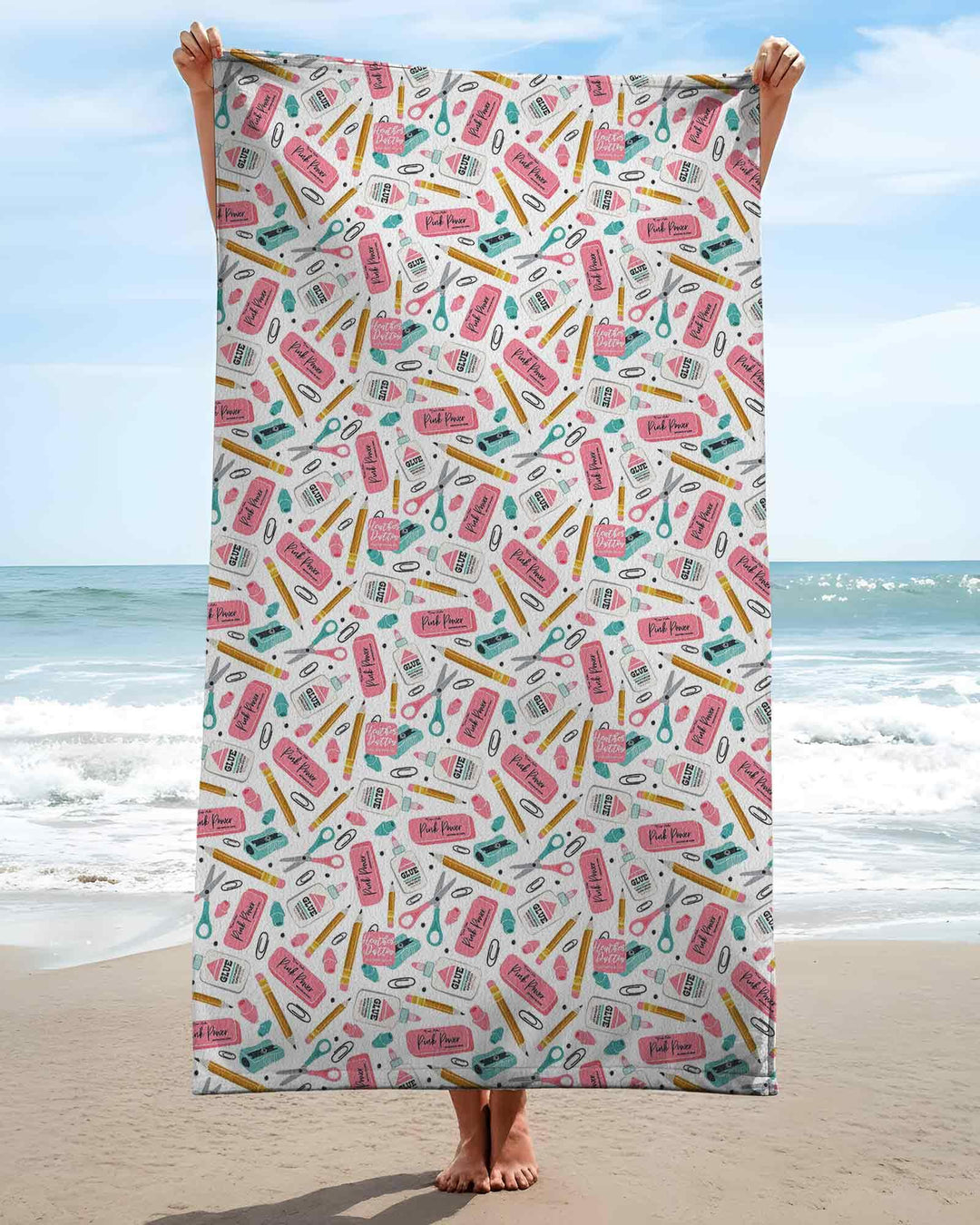 Vorlage Bambus-Strandtuch