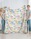 Vorlage Quilt Decke