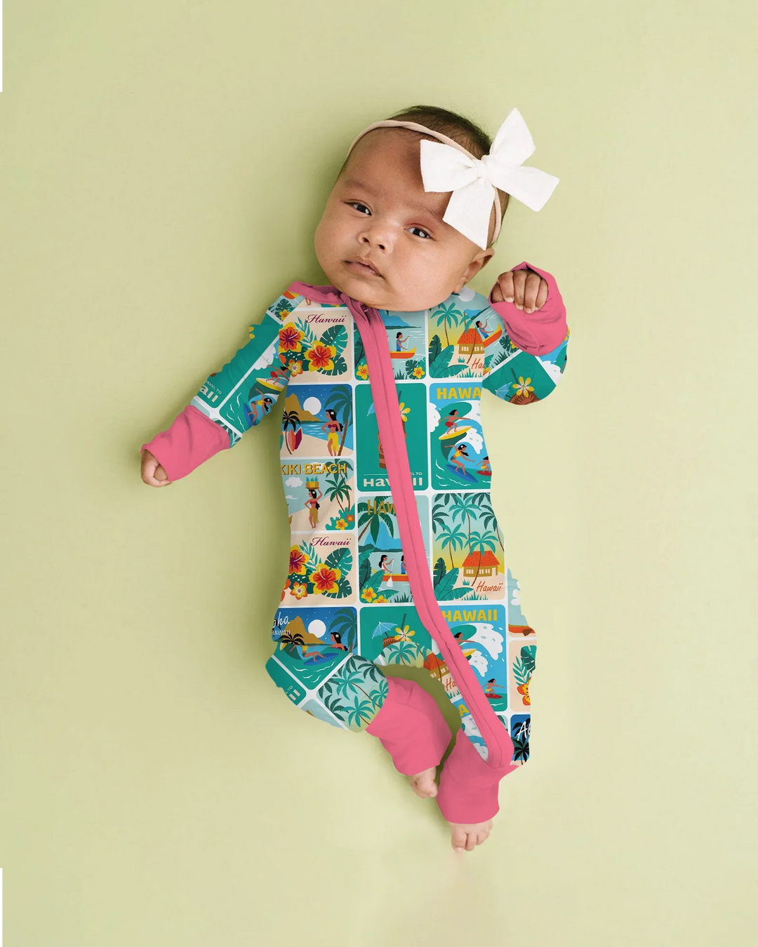 Gerippte Babykleidung mit individuellem Foto - Weich &amp; Skizzenhaft