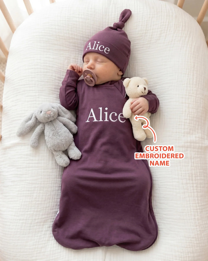 Personalized Embroidered Bamboo Hat