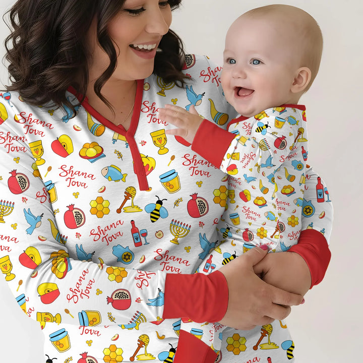 Vorlage Bambus Damen Pyjama Set