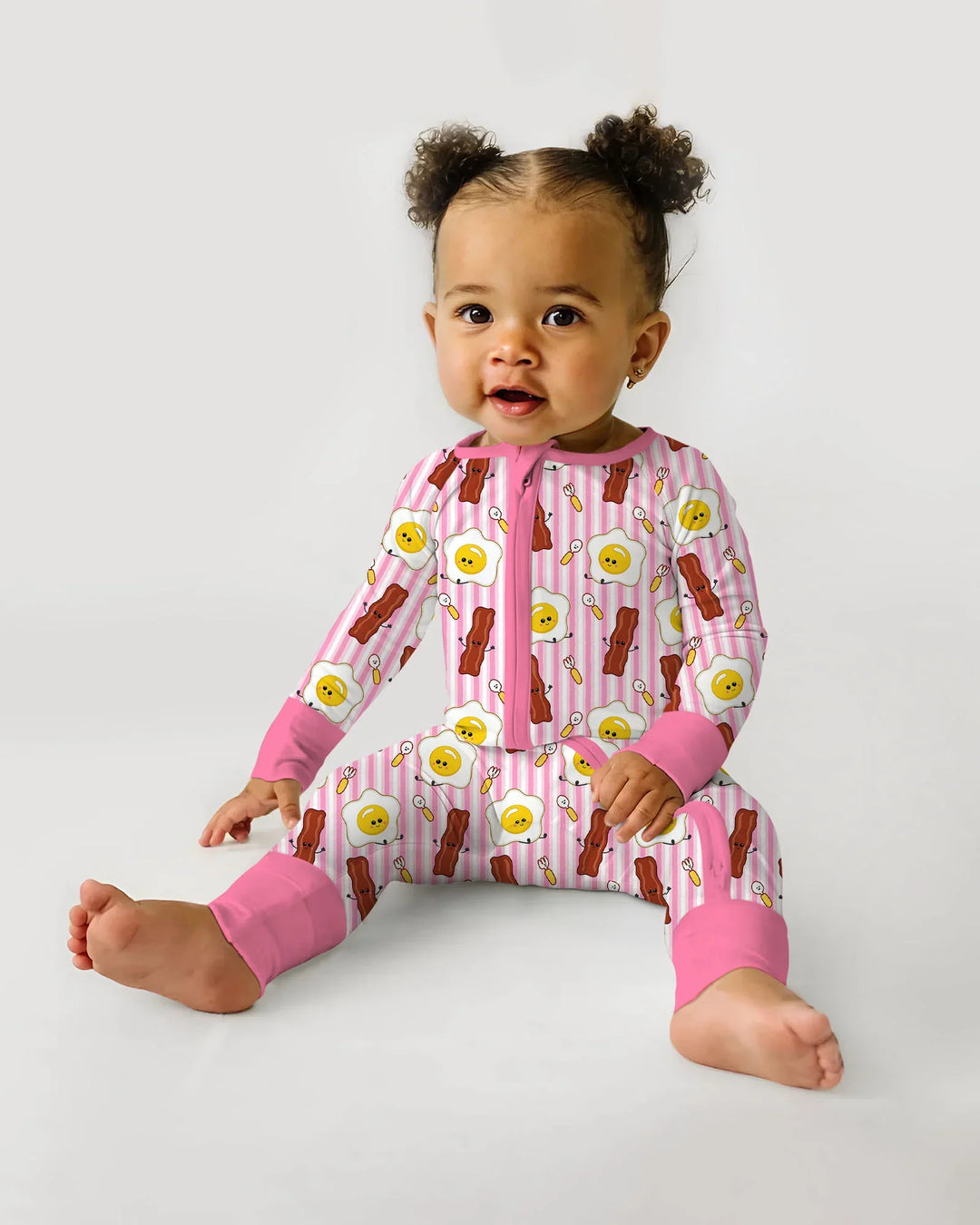 Gerippte Babykleidung mit individuellem Foto - Weich &amp; Skizzenhaft