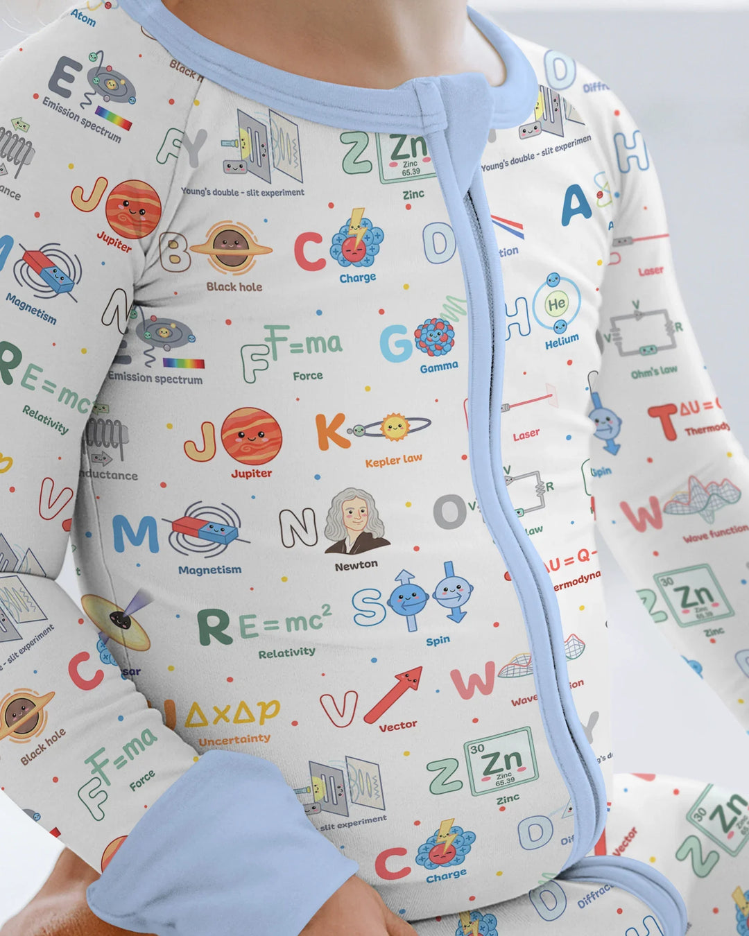 Gerippte Babykleidung mit individuellem Foto - Weich &amp; Skizzenhaft