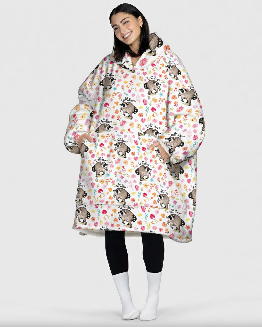 Be A Jimothy Family Matching Bamboo Blanket Hoodie