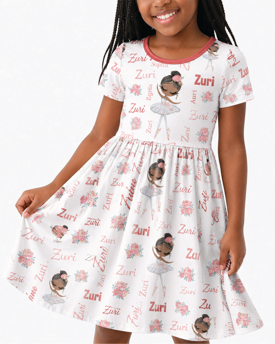 Cute Avatar Bamboo Twirl Dress