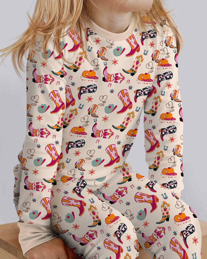 Rodeo Darling Bamboo Two Piece Long Sleeve Pajama Set