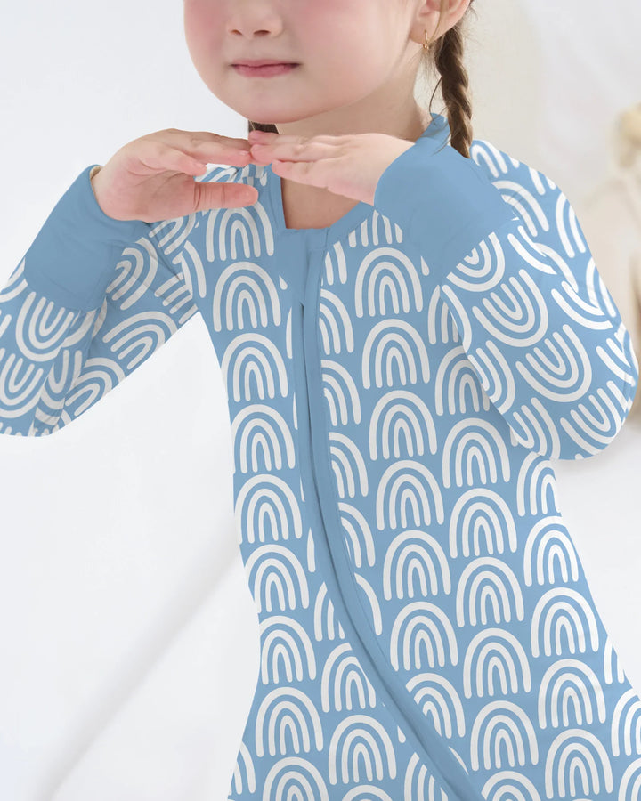 Gerippte Babykleidung mit individuellem Foto - Weich &amp; Skizzenhaft