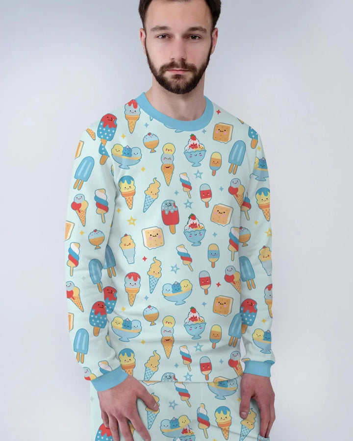 Vorlage Herren-Pyjama-Set