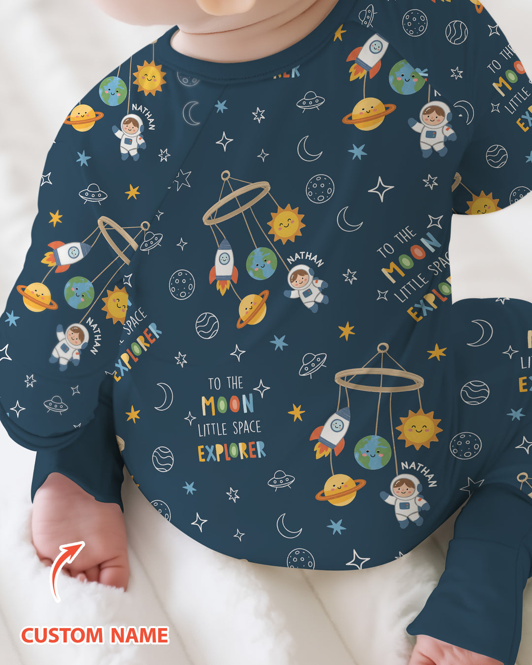 Little Astronaut Big Dream Bamboo Convertible Zippy