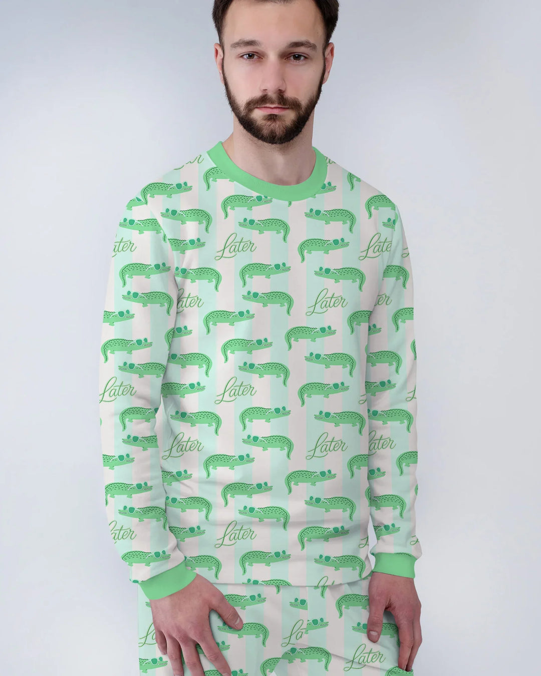Vorlage Herren-Pyjama-Set