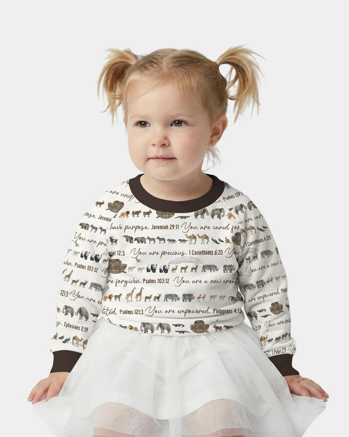 Biblische Arche Noah Bambus-Rundhals-Sweatshirt