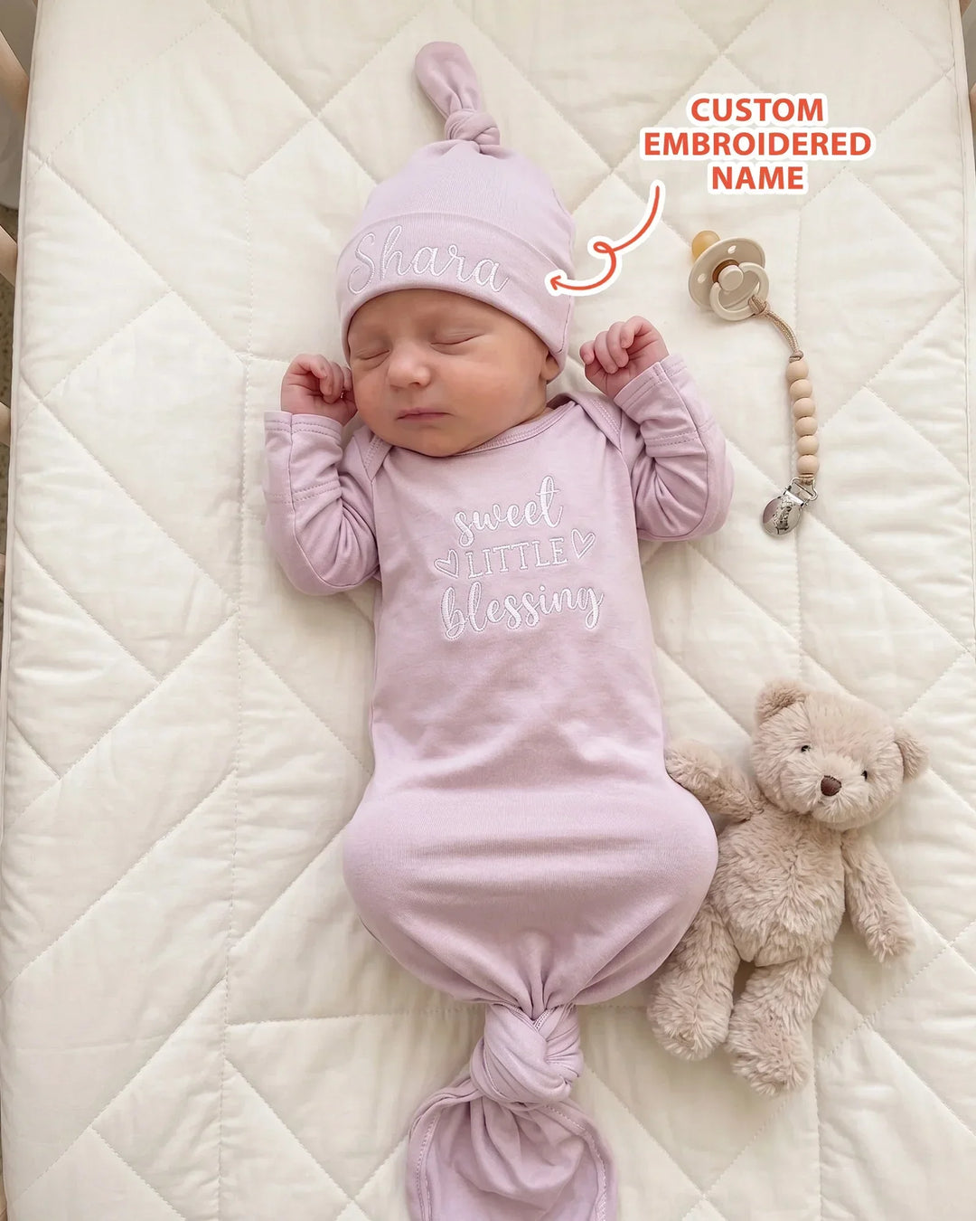 Gerippte Babykleidung mit individuellem Foto - Weich &amp; Skizzenhaft