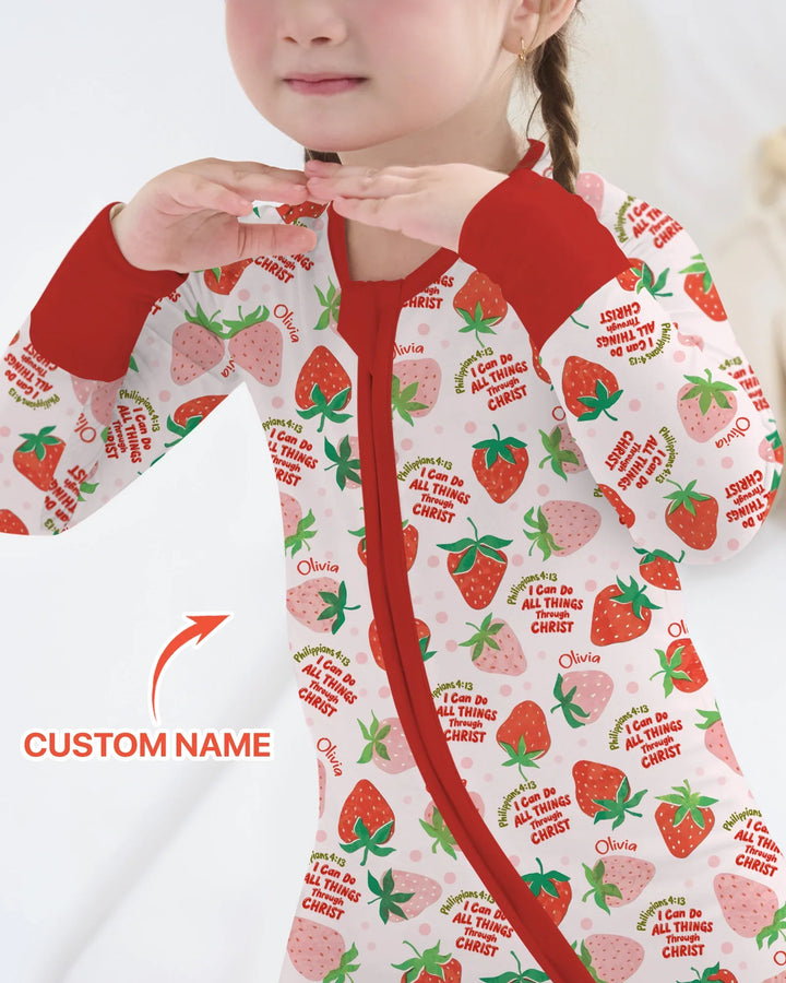 I Can Do All Things Through Christ Bamboo Convertible Zippy