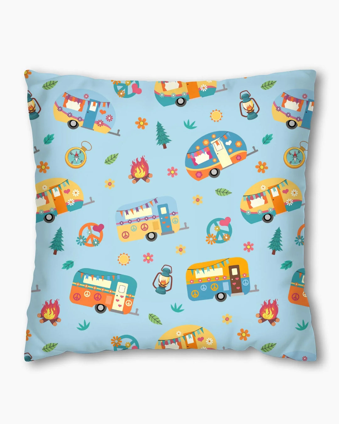 Happy Little Camper Bamboo Pillow Case