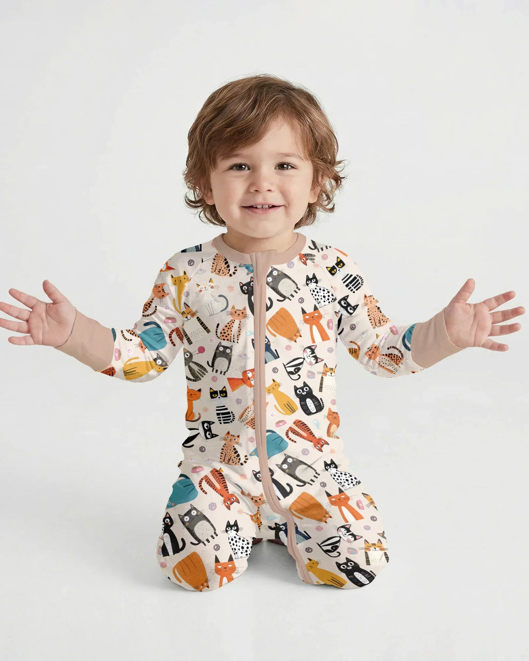 Gerippte Babykleidung mit individuellem Foto - Weich &amp; Skizzenhaft