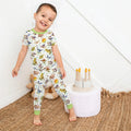 Zweiteiliges, kurzärmliges Pyjama-Set mit Marienkäfern