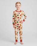 Christmas Cake Pops Family Matching Bamboo Two Piece Long Sleeve Pajama Set