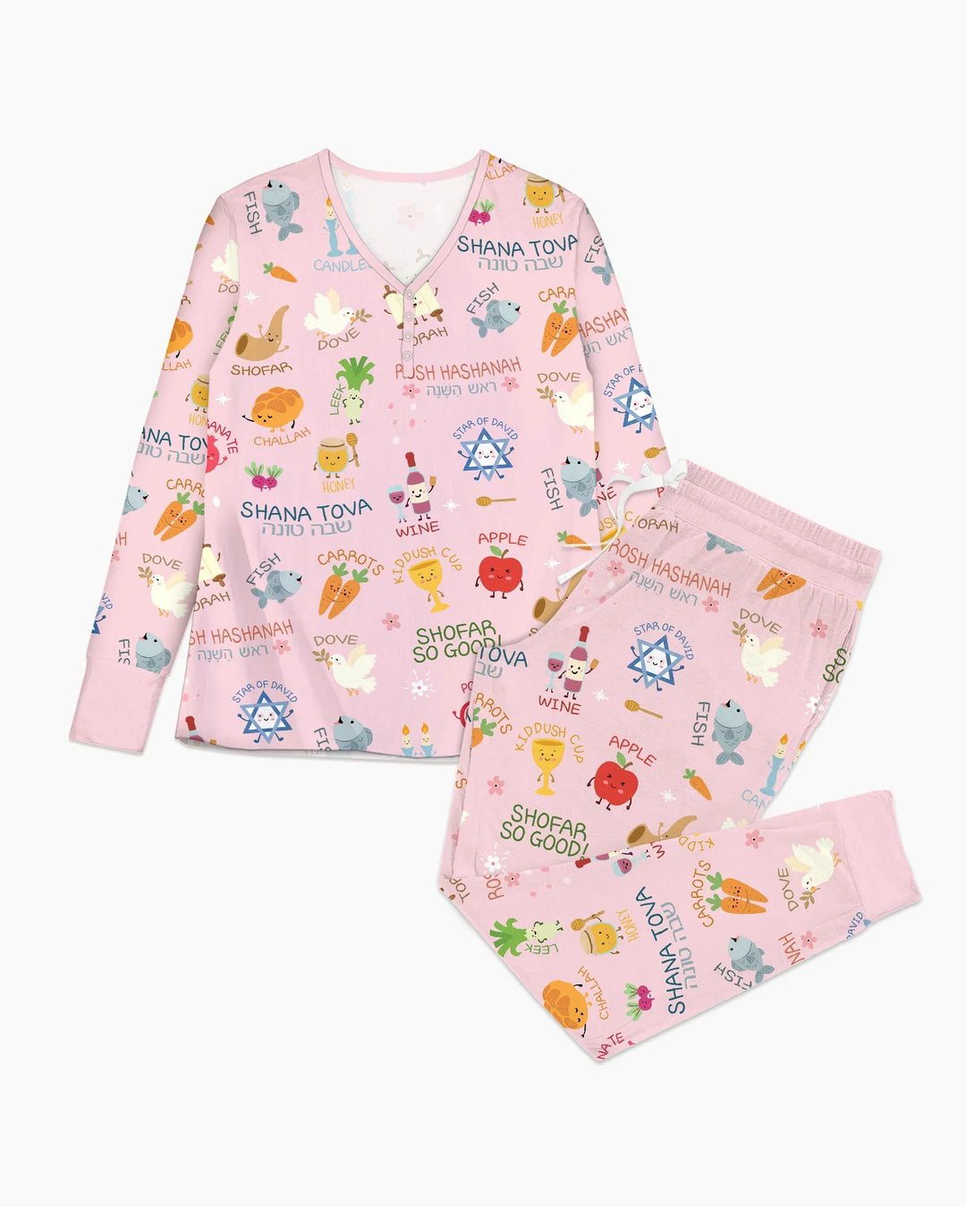Vorlage Bambus Damen Pyjama Set