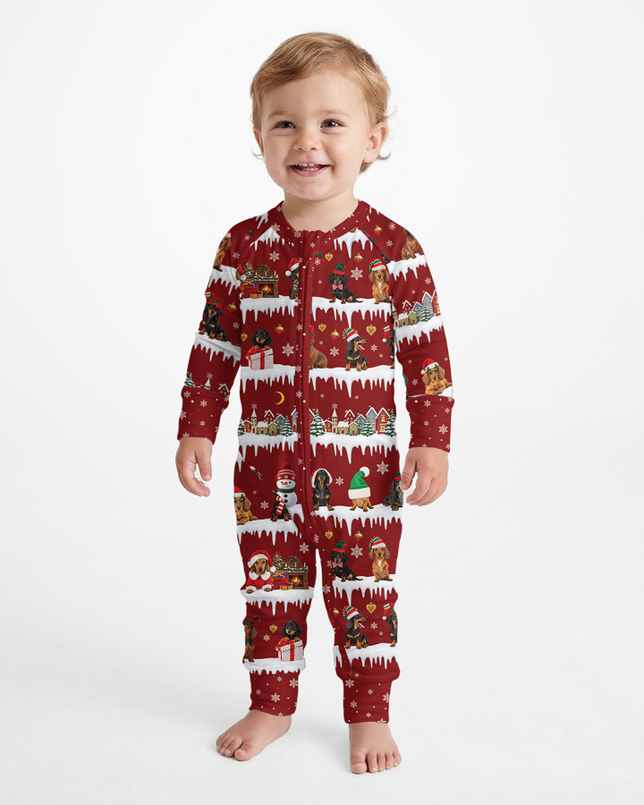 Dachshund Through The Snow Bamboo Convertible Zippy