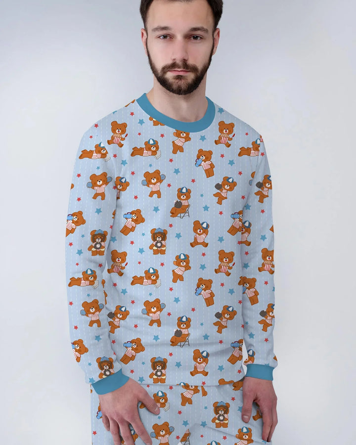 Vorlage Herren-Pyjama-Set