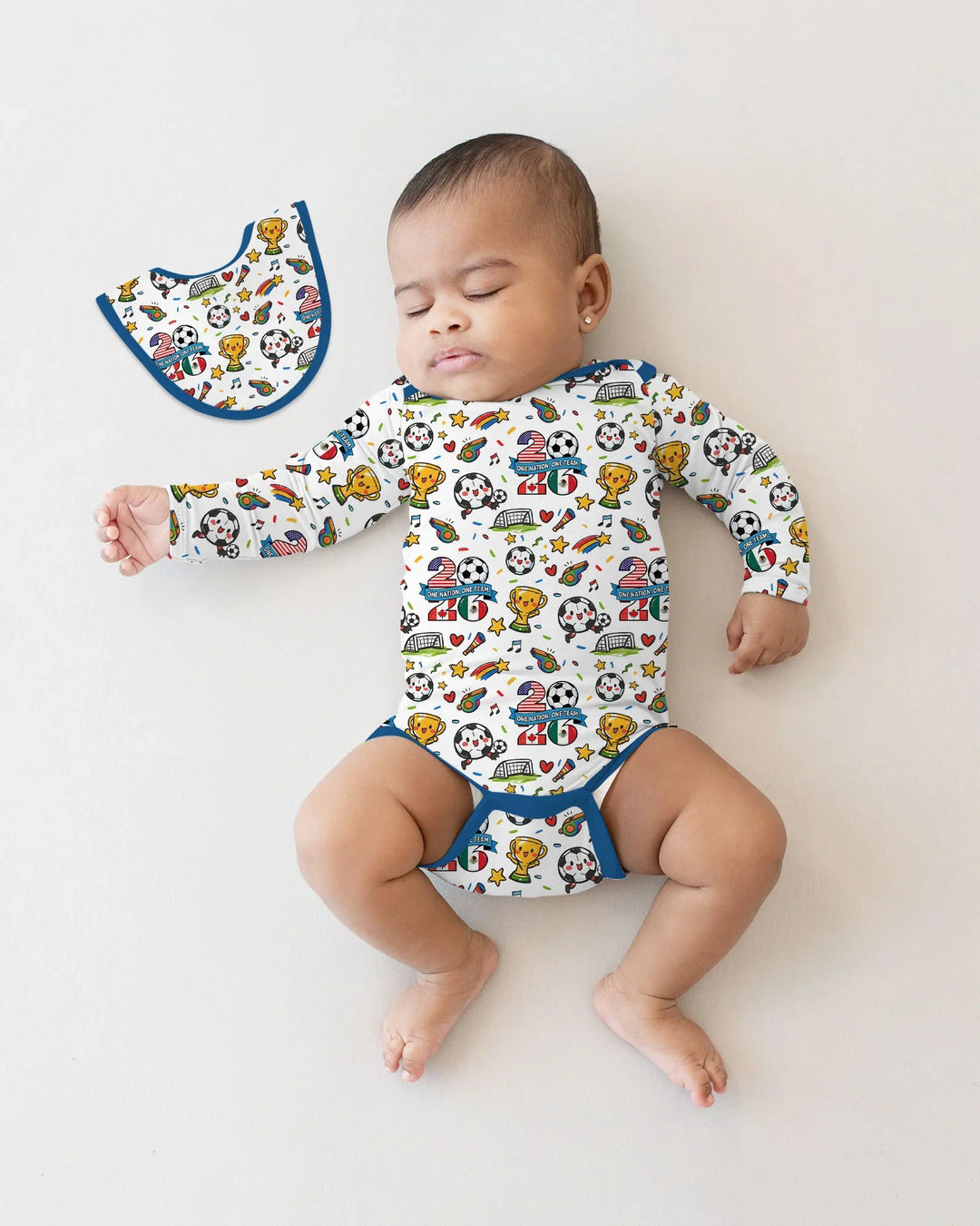 Gerippte Babykleidung mit individuellem Foto - Weich &amp; Skizzenhaft