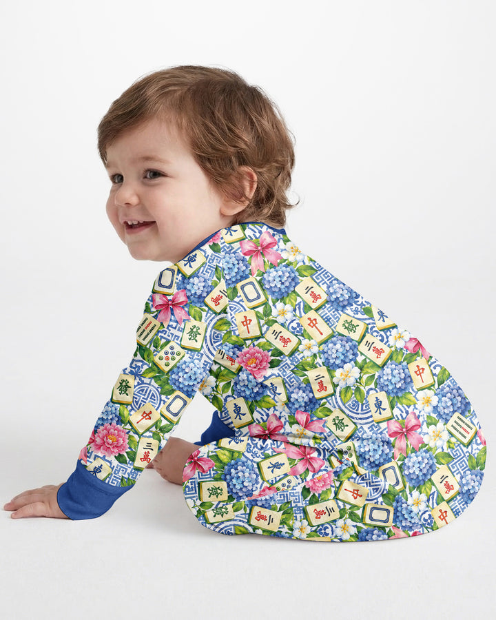 Mahjong in Bloom Bamboo Convertible Zippy
