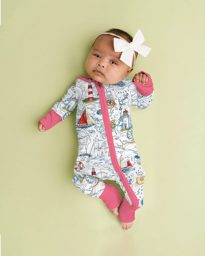 Seaside Adventure Map Bamboo Convertible Zippy