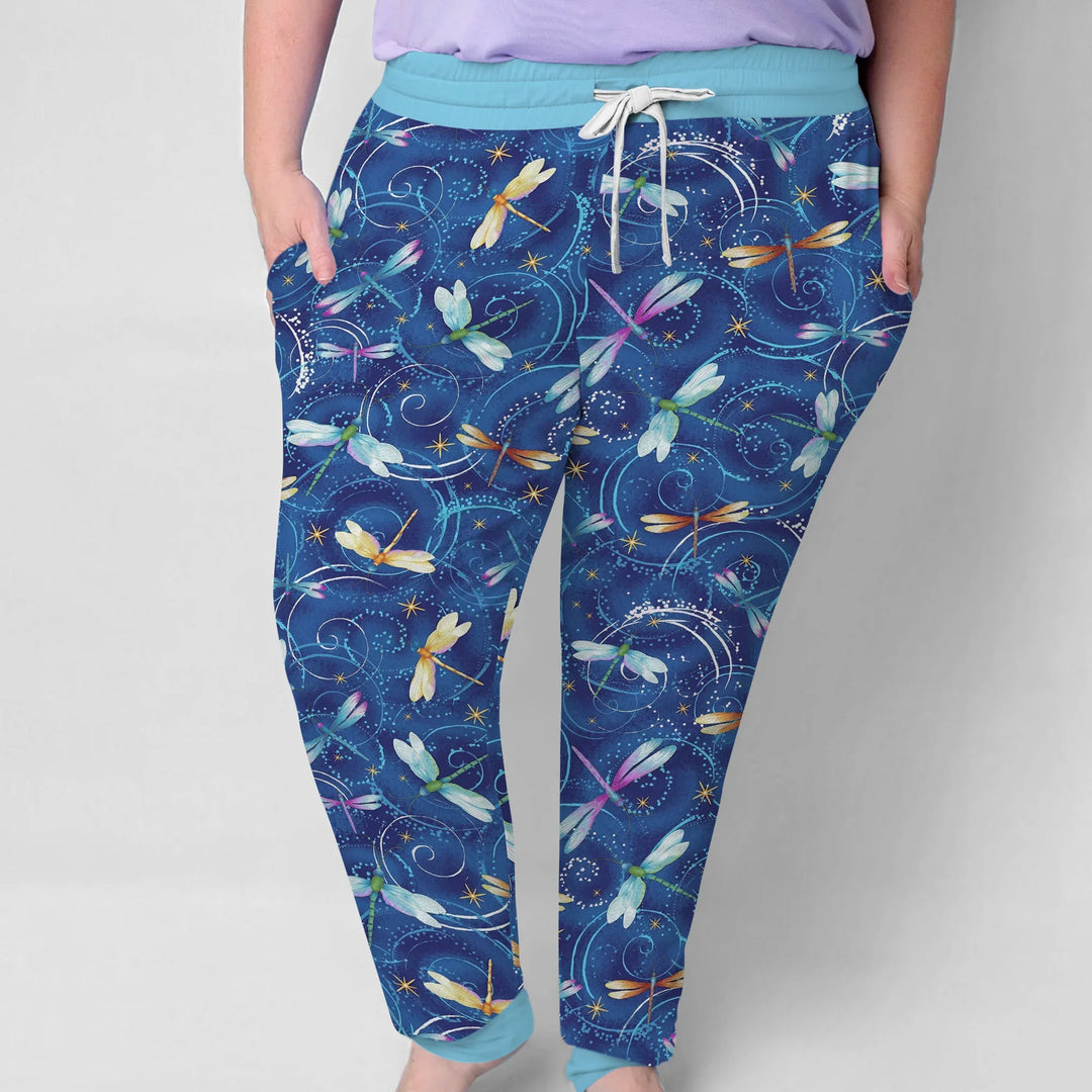 Moonlit Wings Bambus Damen Schlafanzug Set