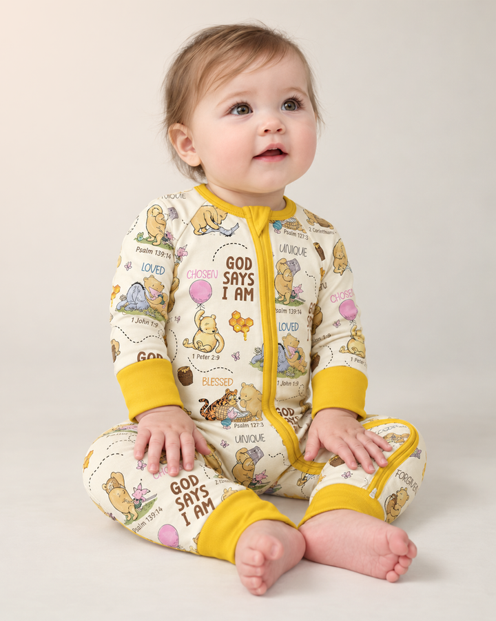 Gerippte Babykleidung mit individuellem Foto - Weich &amp; Skizzenhaft