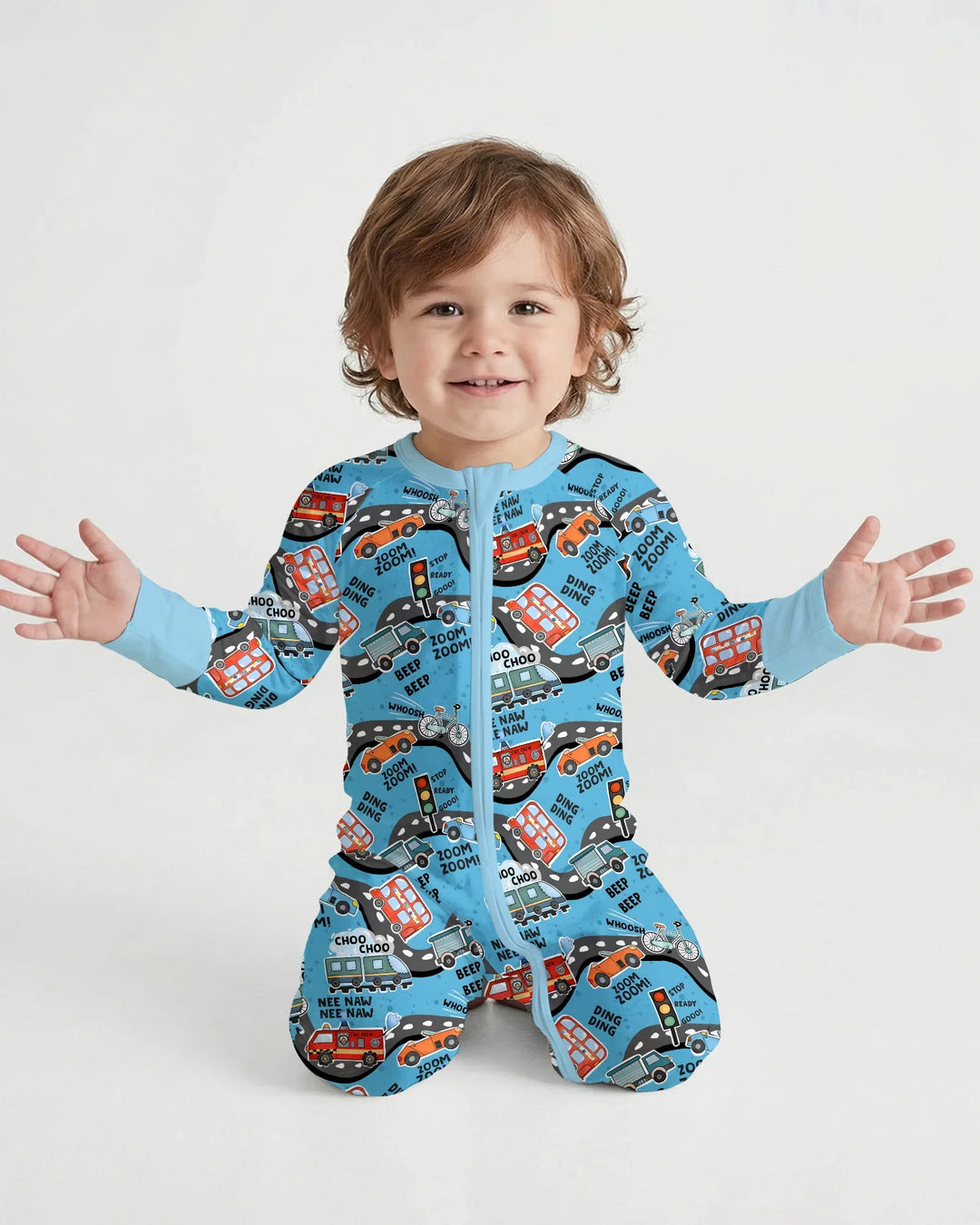 Gerippte Babykleidung mit individuellem Foto - Weich &amp; Skizzenhaft