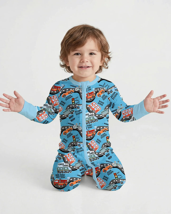 Gerippte Babykleidung mit individuellem Foto - Weich &amp; Skizzenhaft