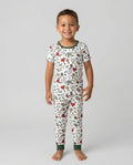Zweiteiliges, kurzärmliges Pyjama-Set mit Marienkäfern