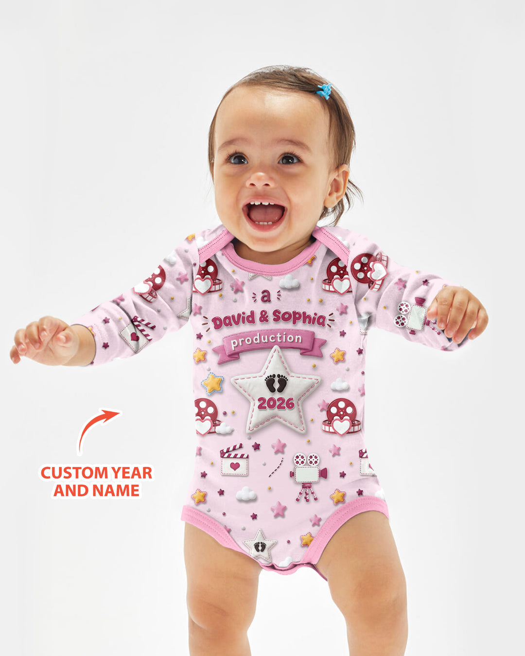 Movie Clapper Bamboo Bodysuit