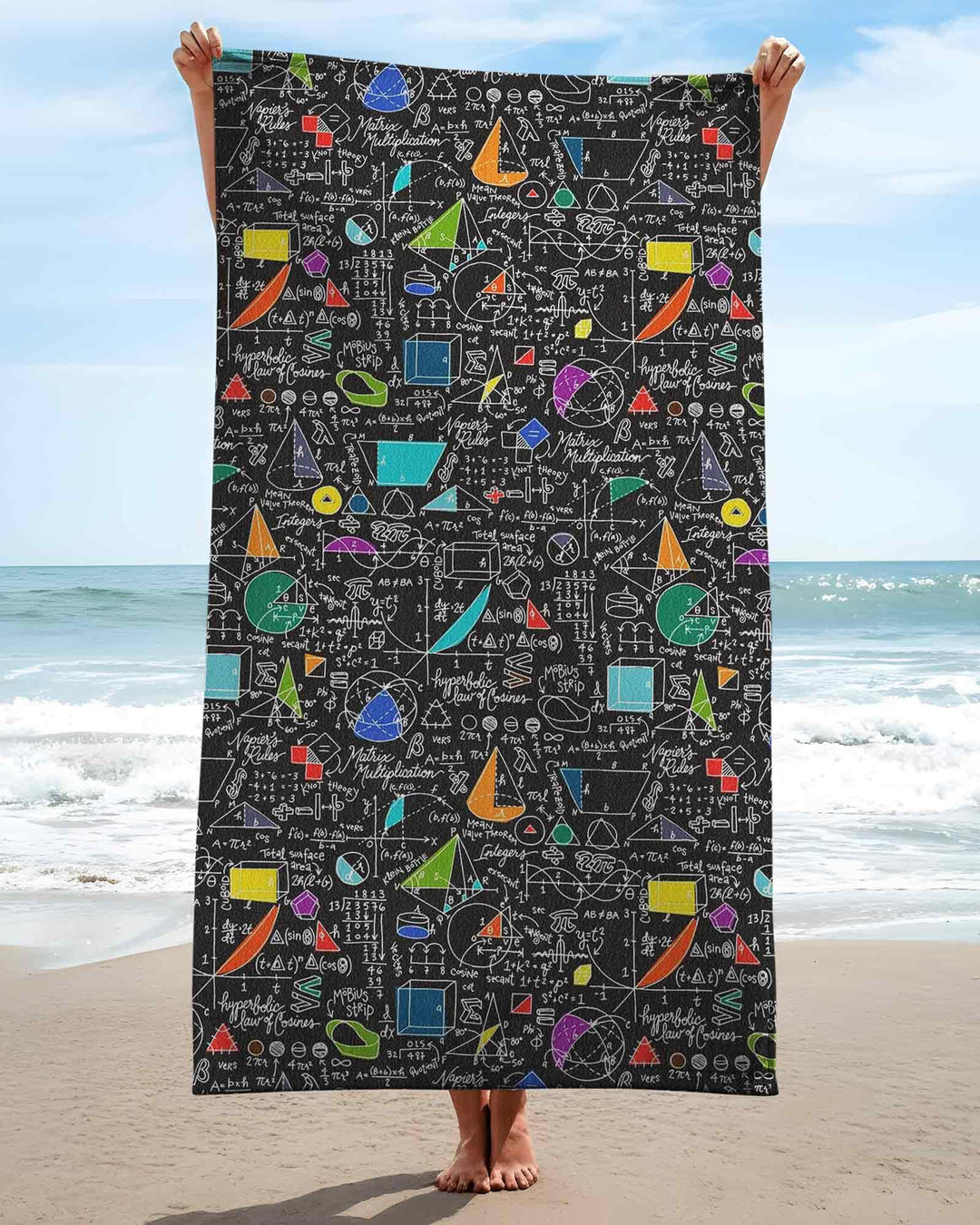 STEM Sketchbook Bamboo Beach Towel