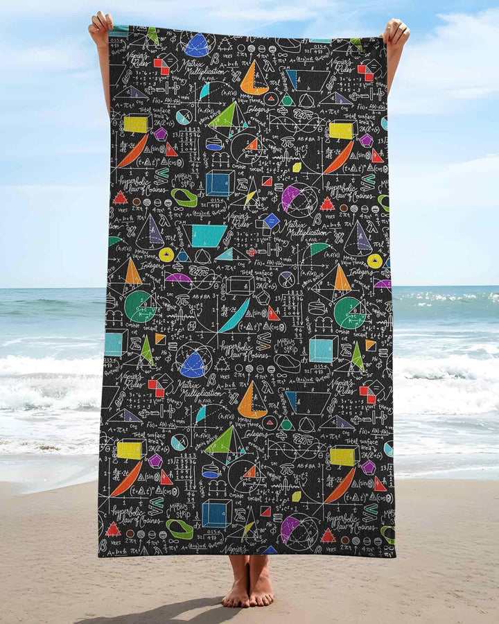 STEM Sketchbook Bamboo Beach Towel
