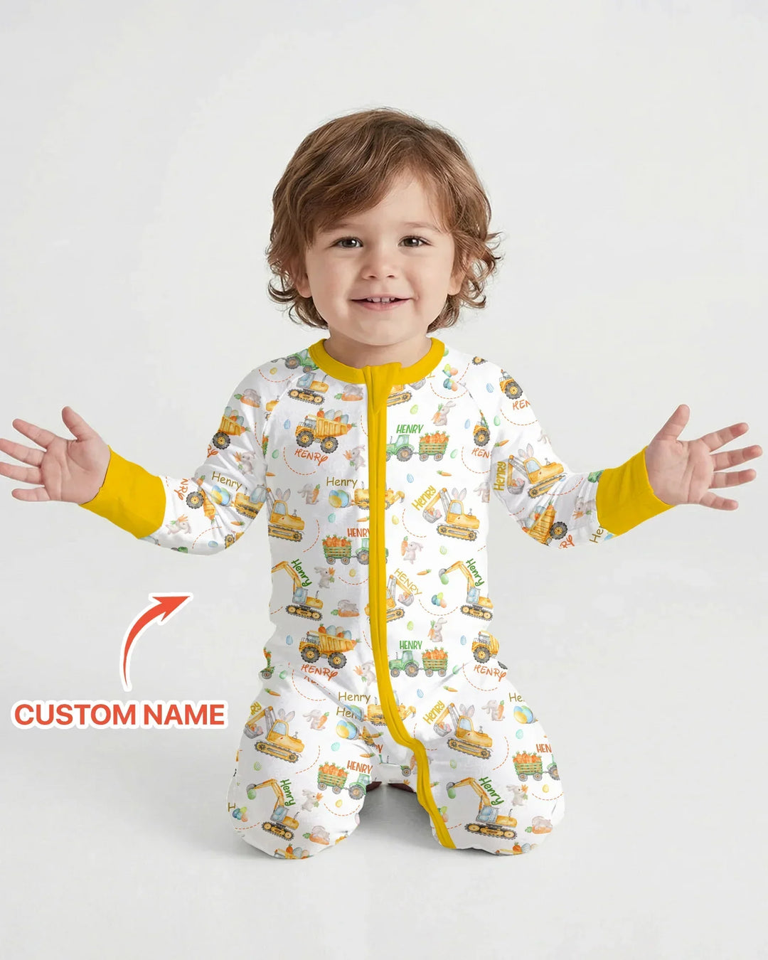 Gerippte Babykleidung mit individuellem Foto - Weich &amp; Skizzenhaft