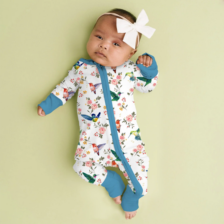 Gerippte Babykleidung mit individuellem Foto - Weich &amp; Skizzenhaft