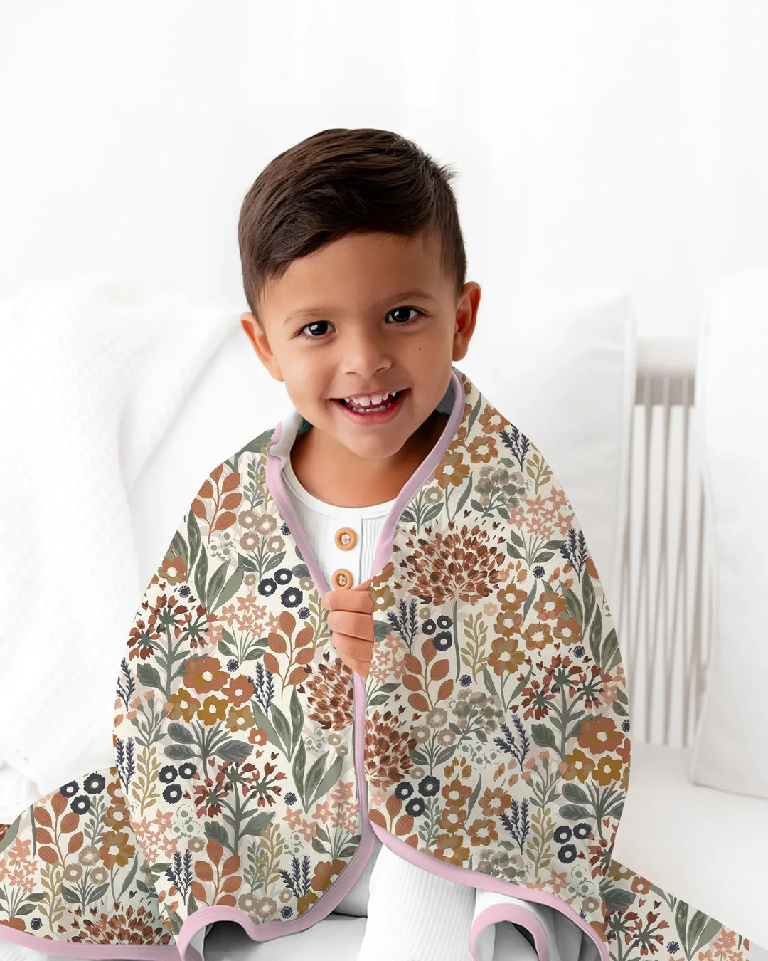 Autumn Meadow Botanicals Bamboo Blanket