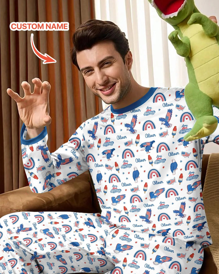 Vorlage Benutzerdefiniertes Herren-Pyjama-Set