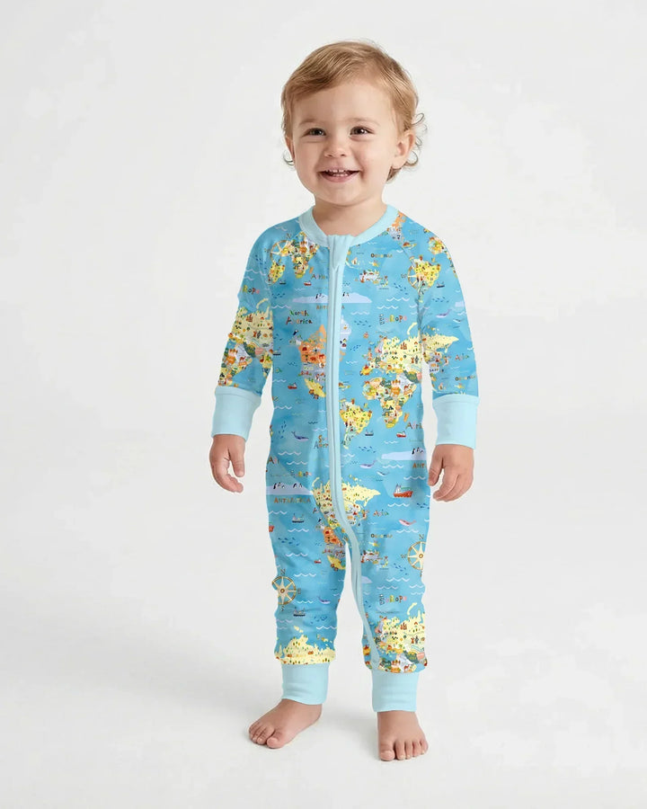 Gerippte Babykleidung mit individuellem Foto - Weich &amp; Skizzenhaft