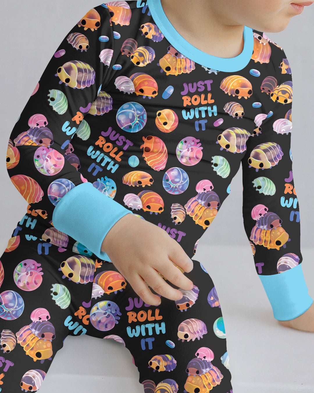 Just Roll With It Bamboo Two Piece Long Sleeve Pajama Set